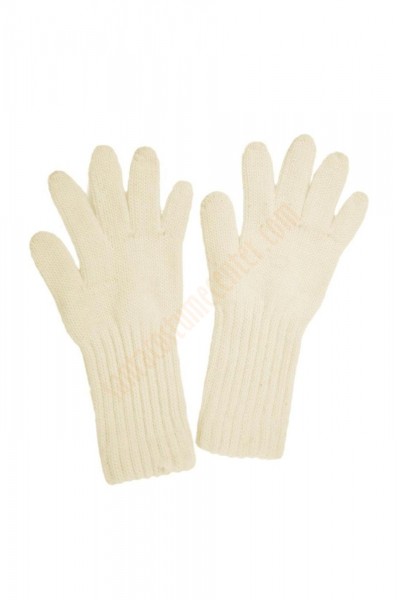 thick beige gloves, beige gloves for Santa outfit