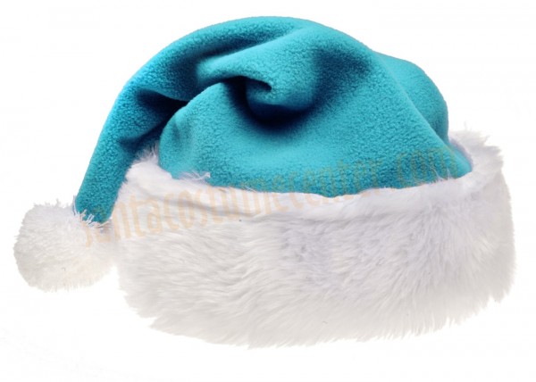 caribbean blue Santa's hat