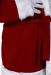 burgundy Santa outfit - texture