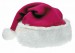 deep pink Santa's hat