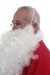 long Santa beard XXL - in profile
