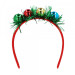 Christmas Headband, colorful bauble Tiara