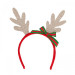 Golden Reindeer Antlers Headband
