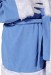 pastel blue Santa outfit - texture