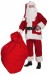 Santa fleece suit super deluxe - 10 pieces - boots and belt