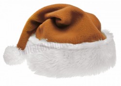 tan Santa's hat